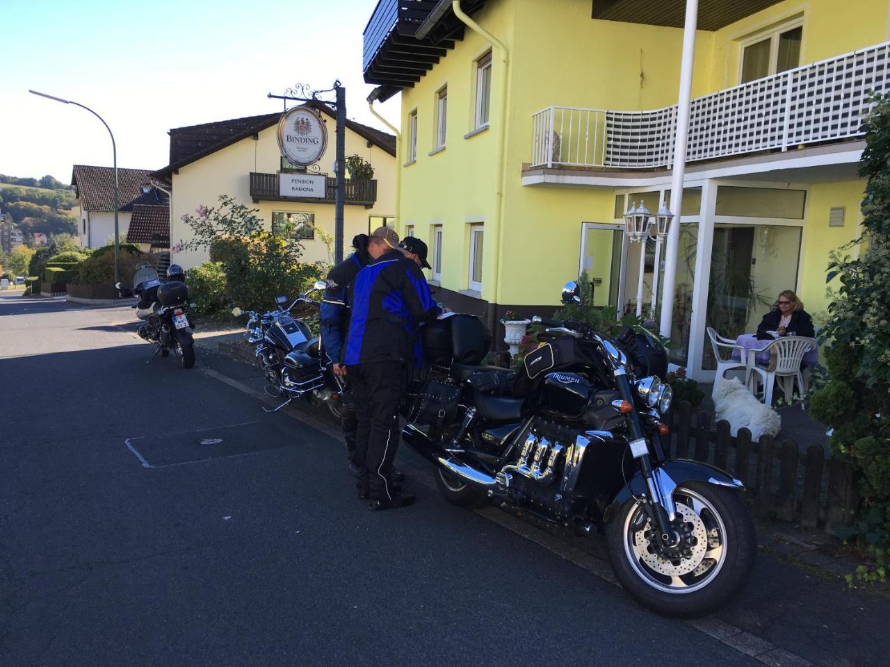 Pension Ramona - Hotel Garni Bad Soden-Salmünster エクステリア 写真